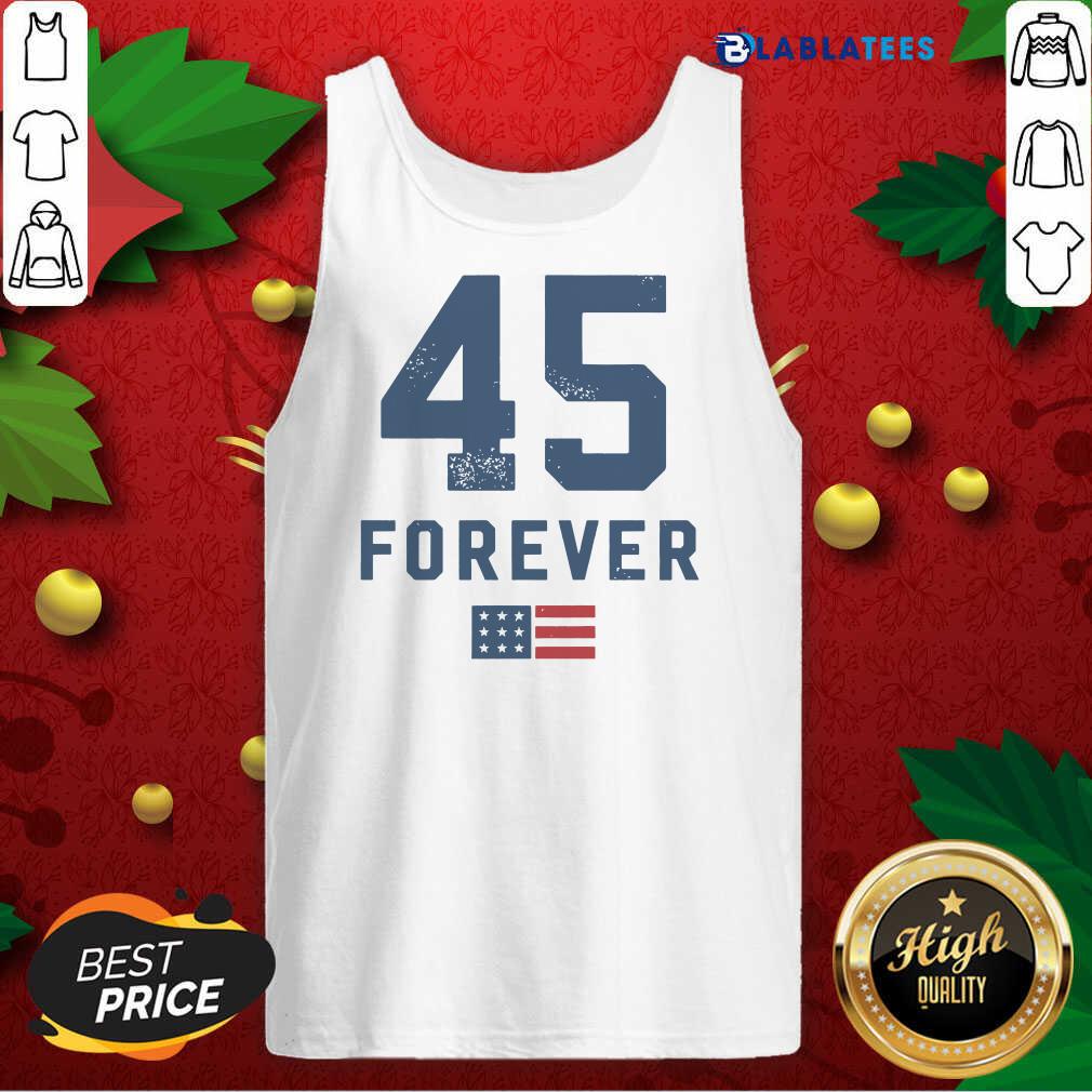 Top 45 Forever 4eva 2nd Term Reelection American Flag Shirt - Image 4