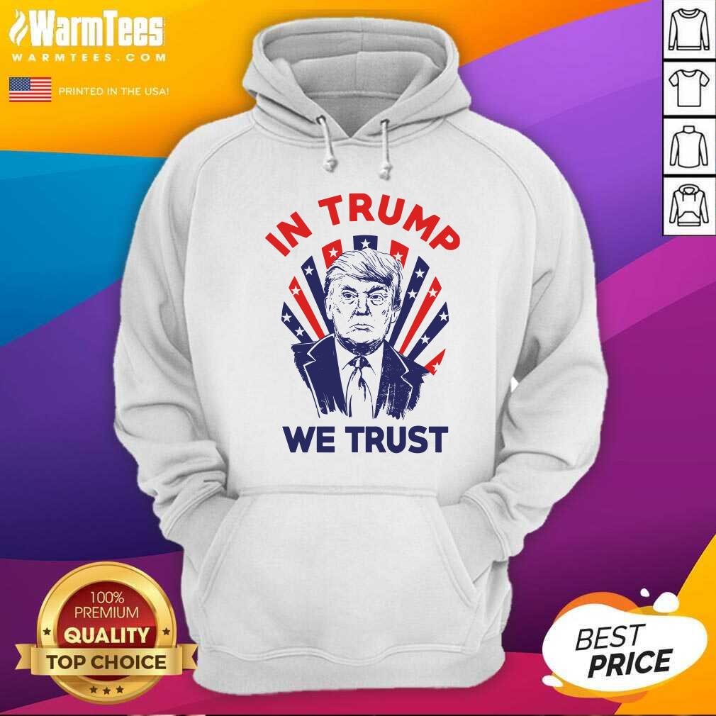 Top American Flag In Donald Trump We Trust Shirt - Image 2