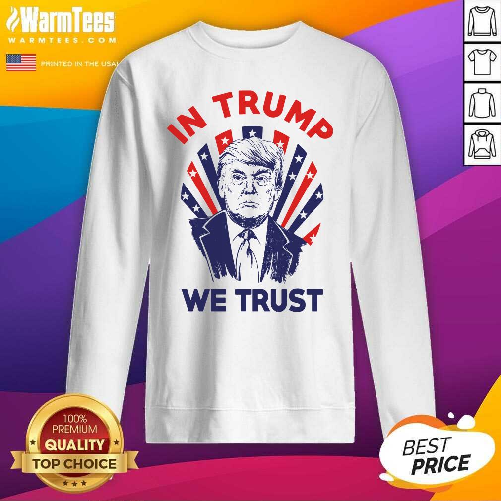 Top American Flag In Donald Trump We Trust Shirt - Image 3
