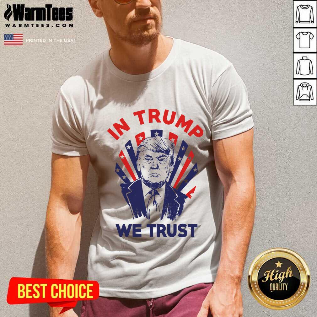 Top American Flag In Donald Trump We Trust Shirt - Image 5