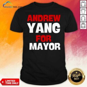 Top Andrew Yang For Mayor Essential Shirt