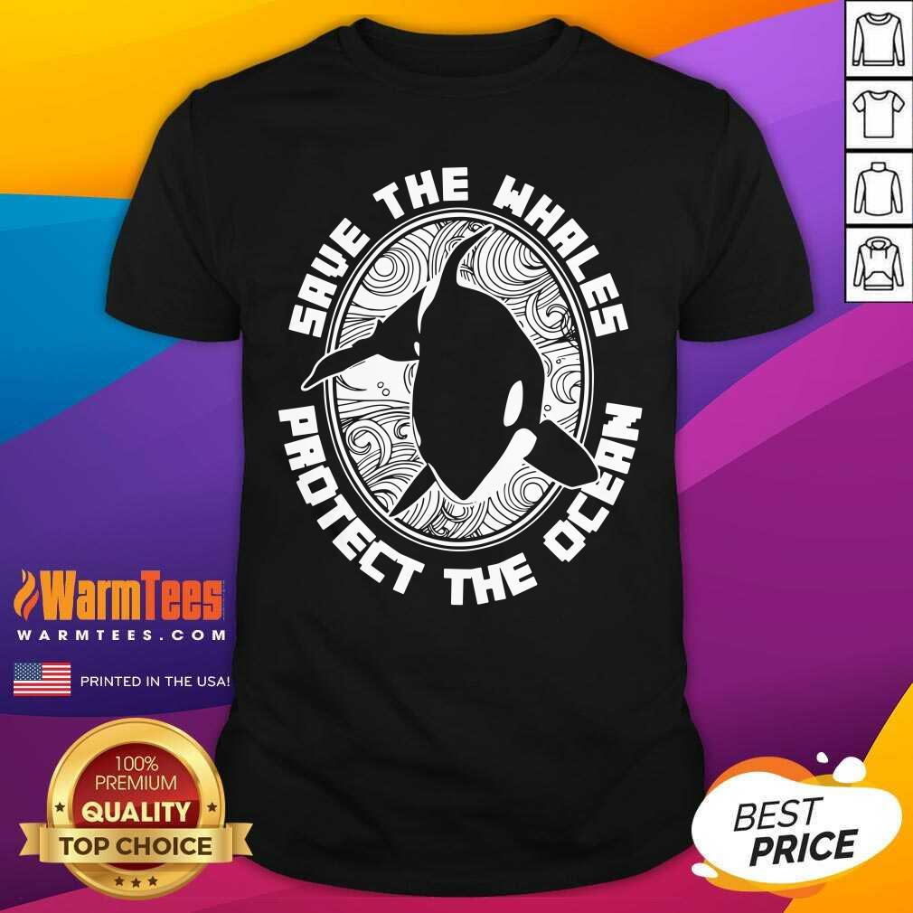 Top Animal Lover Gift Ocean Animals Earth Day Killer Whale Shirt