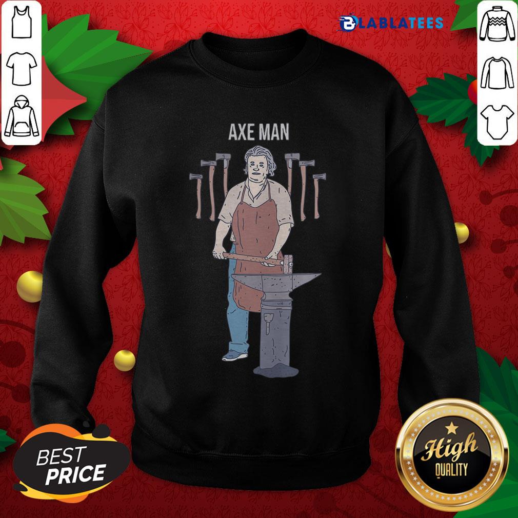 Top Axe Man Lumberjack Throwing Shirt - Image 2