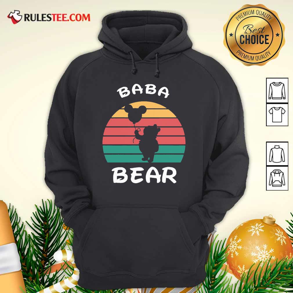 Top Baba Bear Disney Vintage Retro Shirt - Image 2