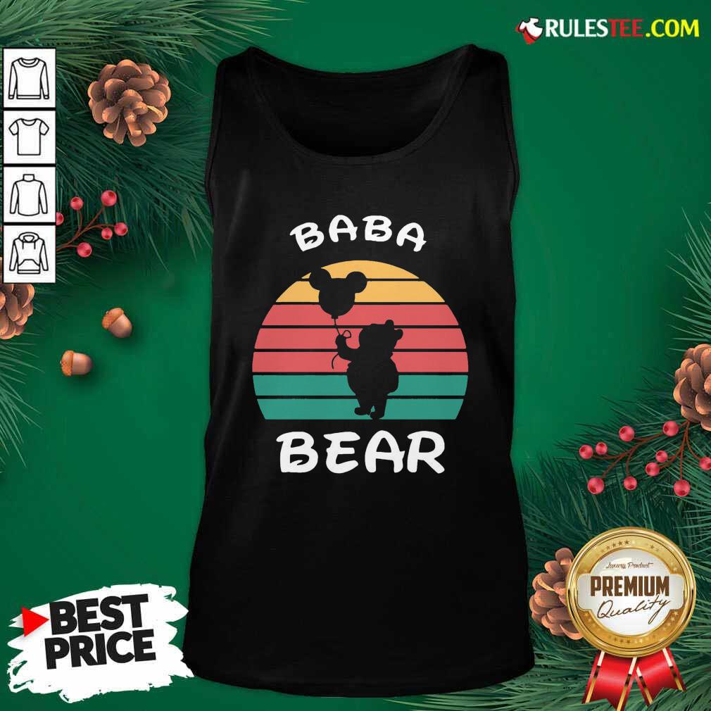 Top Baba Bear Disney Vintage Retro Shirt - Image 4
