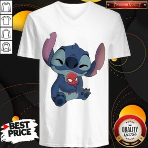 Alternative view of Top Baby Stitch Hug Baby Spider Man Shirt