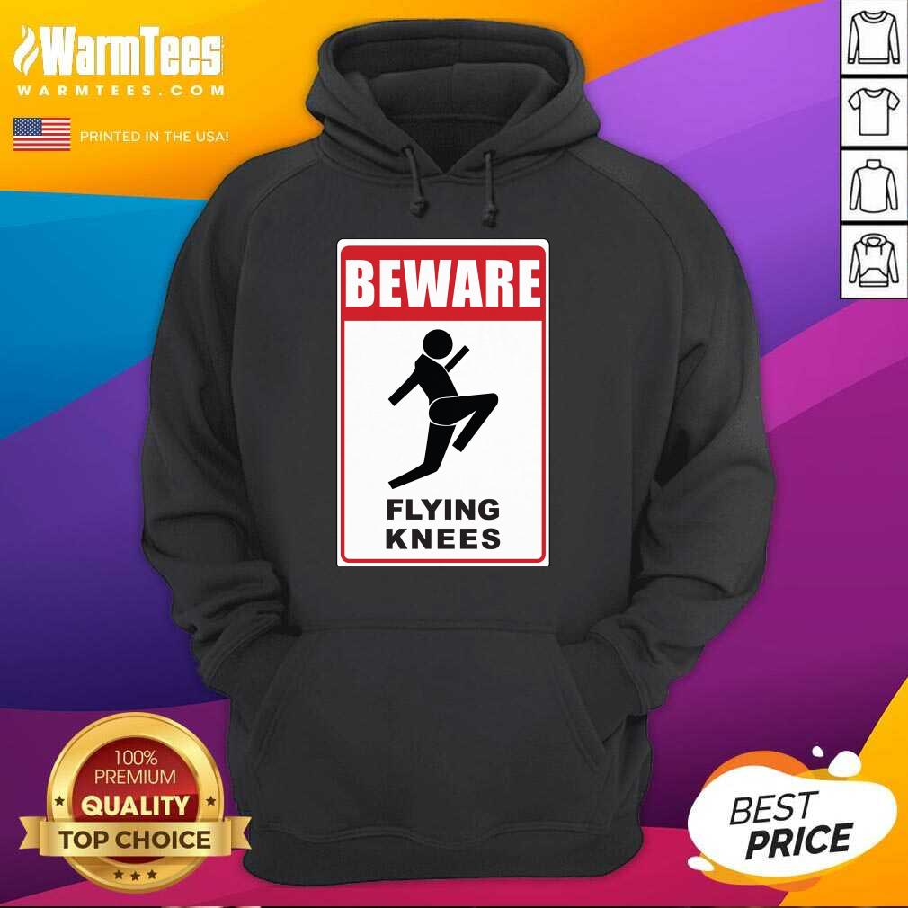 Top Beware Knockout Knees Are Flying Shirt - Image 2