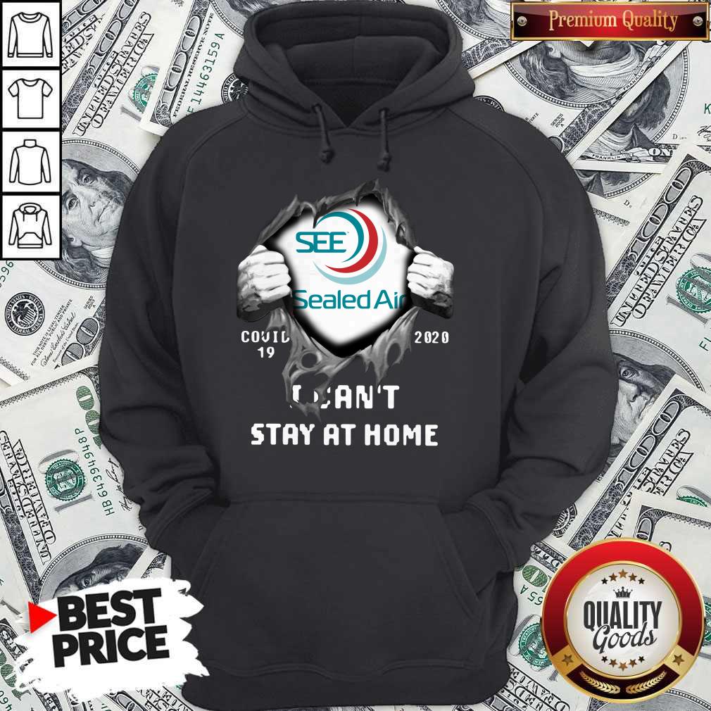 Top Blood Inside Me Sealed Air Covid-19 2020 I Can’t Stay At Home Shirt - Image 2