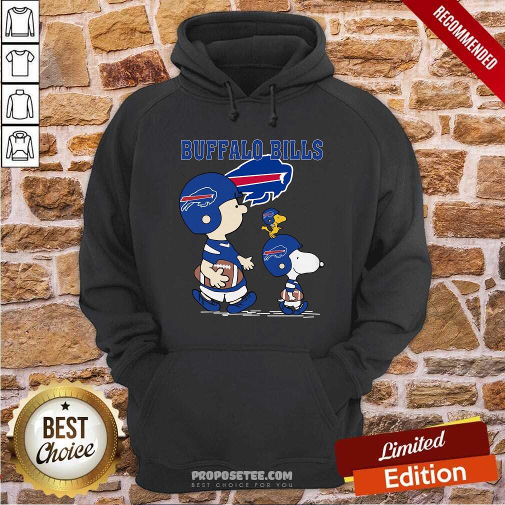 Top Buffalo Bills Snoopy Woodstock Football Shirt - Image 2