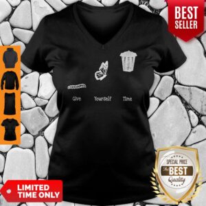 Alternative view of Top Bug Butterfly Give Yourself Time shirt