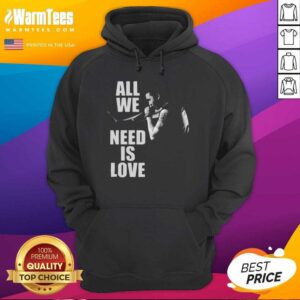 Alternative view of Top Canserbero All We Need Is Love Shirt