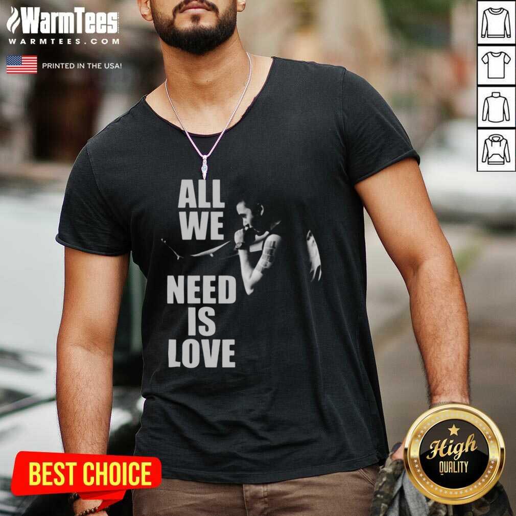 Top Canserbero All We Need Is Love Shirt - Image 5