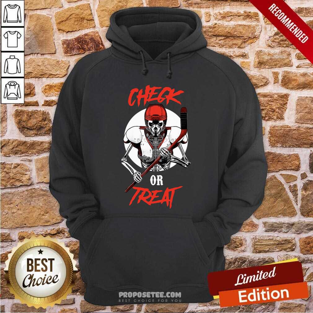 Top Check Or Treat Ugly Christmas Shirt - Image 2