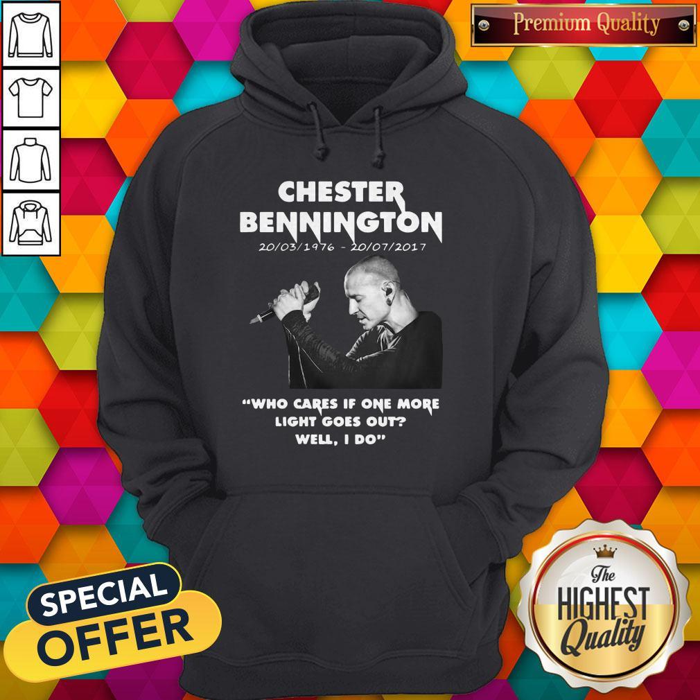 Top Chester Bennington Who Cares If One More Light Goes Out Well I Do Shirt - Image 5