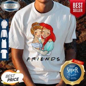 Top Cinderella And Ariel Friends Shirt