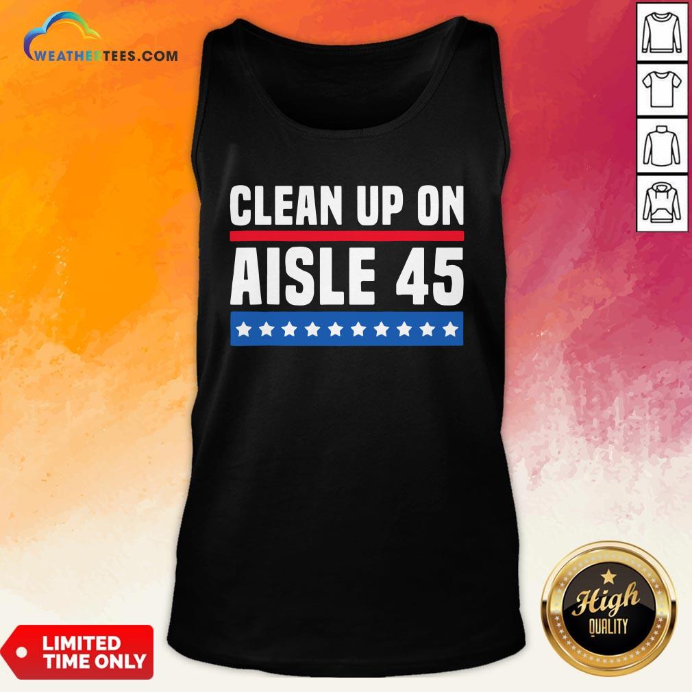Top Clean Up On Aisle 45 Shirt - Image 3