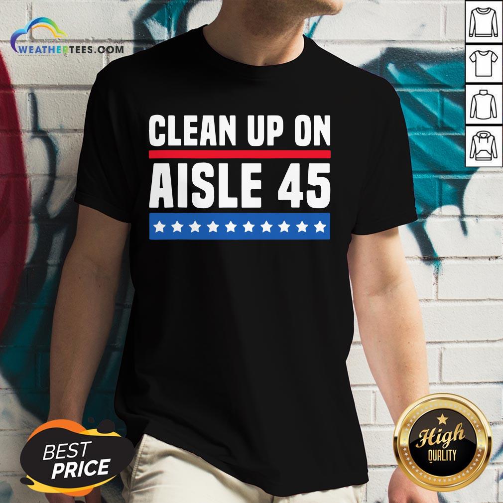 Top Clean Up On Aisle 45 Shirt - Image 2