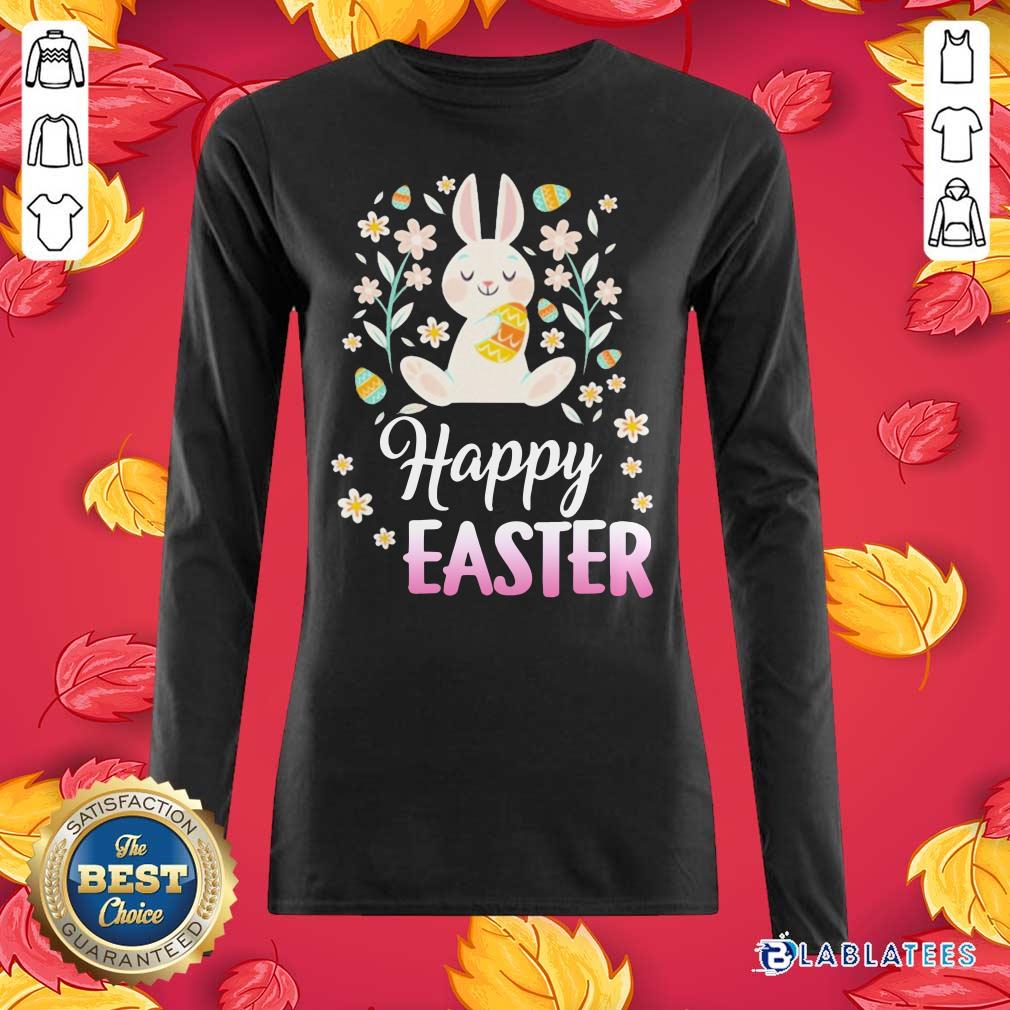 Top Cute Rabbit Happy Easter 2021 Shirt - Image 3