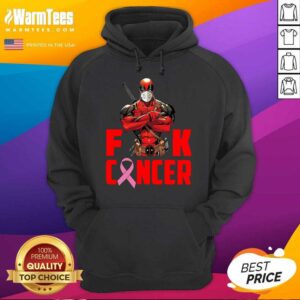 Alternative view of Top Deadpool Fuck Breast Cancer Shirt