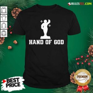 Top Diego Armando Maradona The Golden Boy Hand of God Memorable Moments Mexico 1986 World Cup Shirt