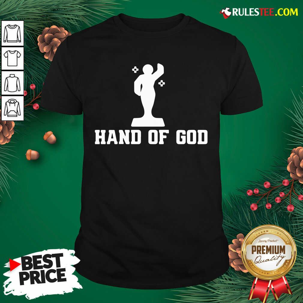 Top Diego Armando Maradona The Golden Boy Hand of God Memorable Moments Mexico 1986 World Cup Shirt