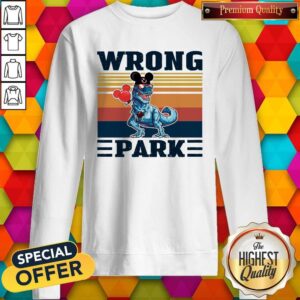 Alternative view of Top Dinosaur T Rex Mickey Wrong Park Vintage Shirt