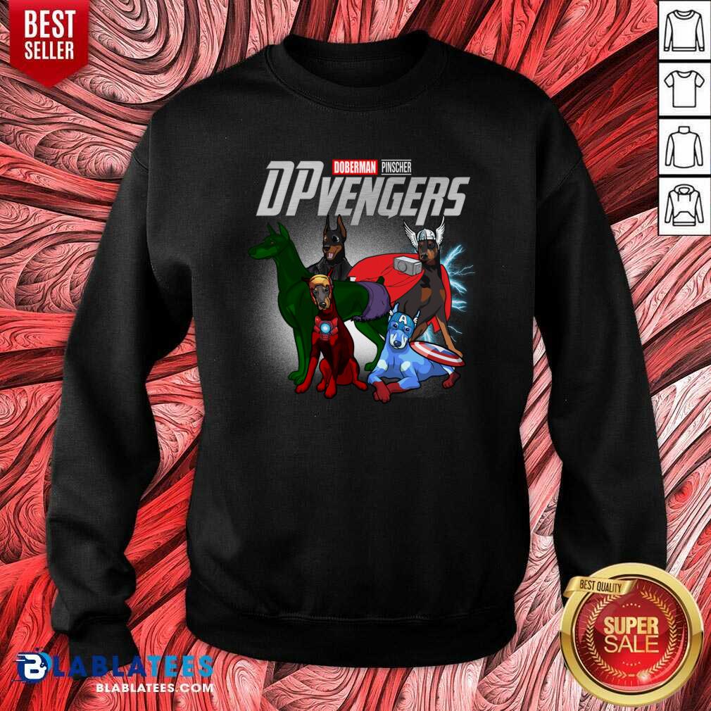 Top Dobeman Pincher Marvel Avengers DPvengers Shirt - Image 4