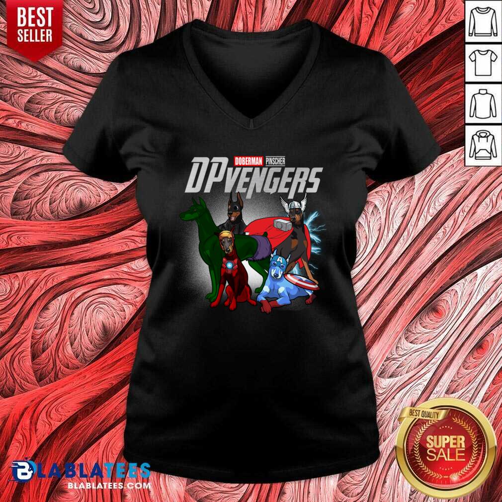 Top Dobeman Pincher Marvel Avengers DPvengers Shirt - Image 2