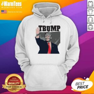 Alternative view of Top Donald Trump Waving Shirt