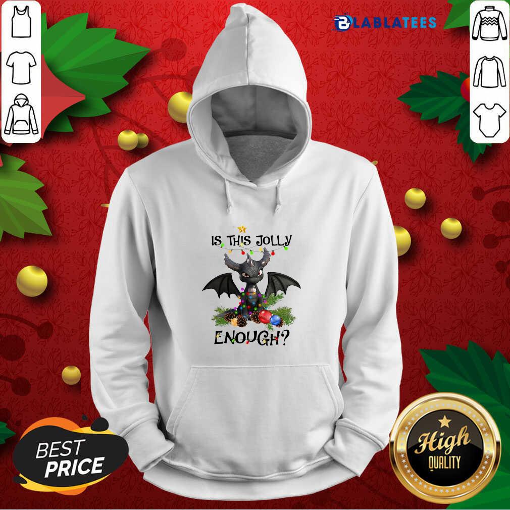 Top Dragon Is This Jolly Enough Christmas Shirt - Image 2