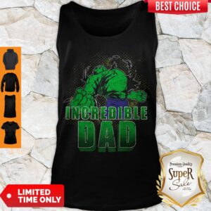 Alternative view of Top Father's Day Incredible Dad Hero Shirt
