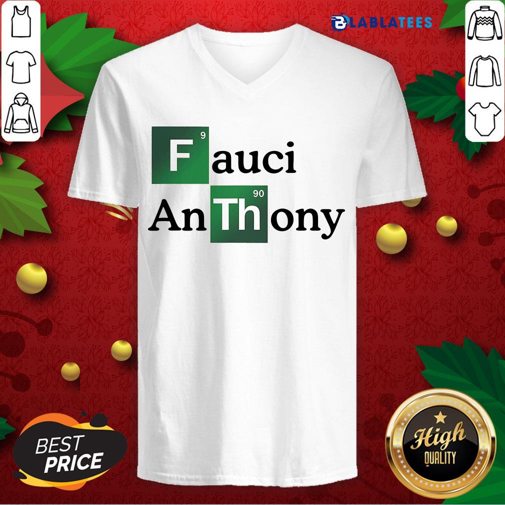 Top Fauci Anthony We Trust In Science Chemistry Wear A Mask Not Morons Shirt - Image 3