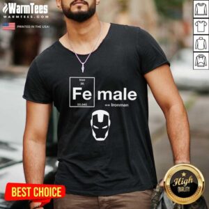 Alternative view of Top Fe Female The Original Iron Man 26 55845 Shirt