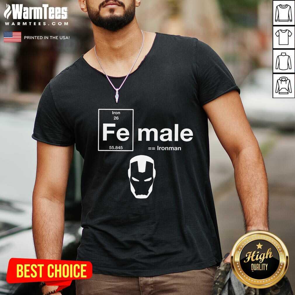 Top Fe Female The Original Iron Man 26 55845 Shirt - Image 2