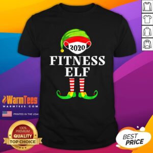 Top Fitness Elf Matching Christmas Group Party Pjs Family 2020 Shirt
