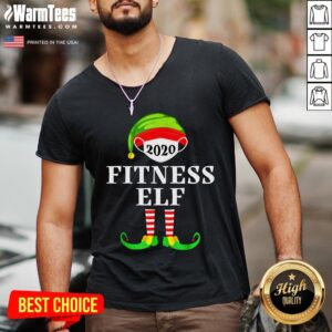 Alternative view of Top Fitness Elf Matching Christmas Group Party Pjs Family 2020 Shirt