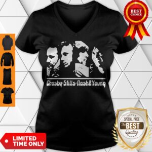 Alternative view of Top Folk Music Stephen Stills Crosby Nash Shirt