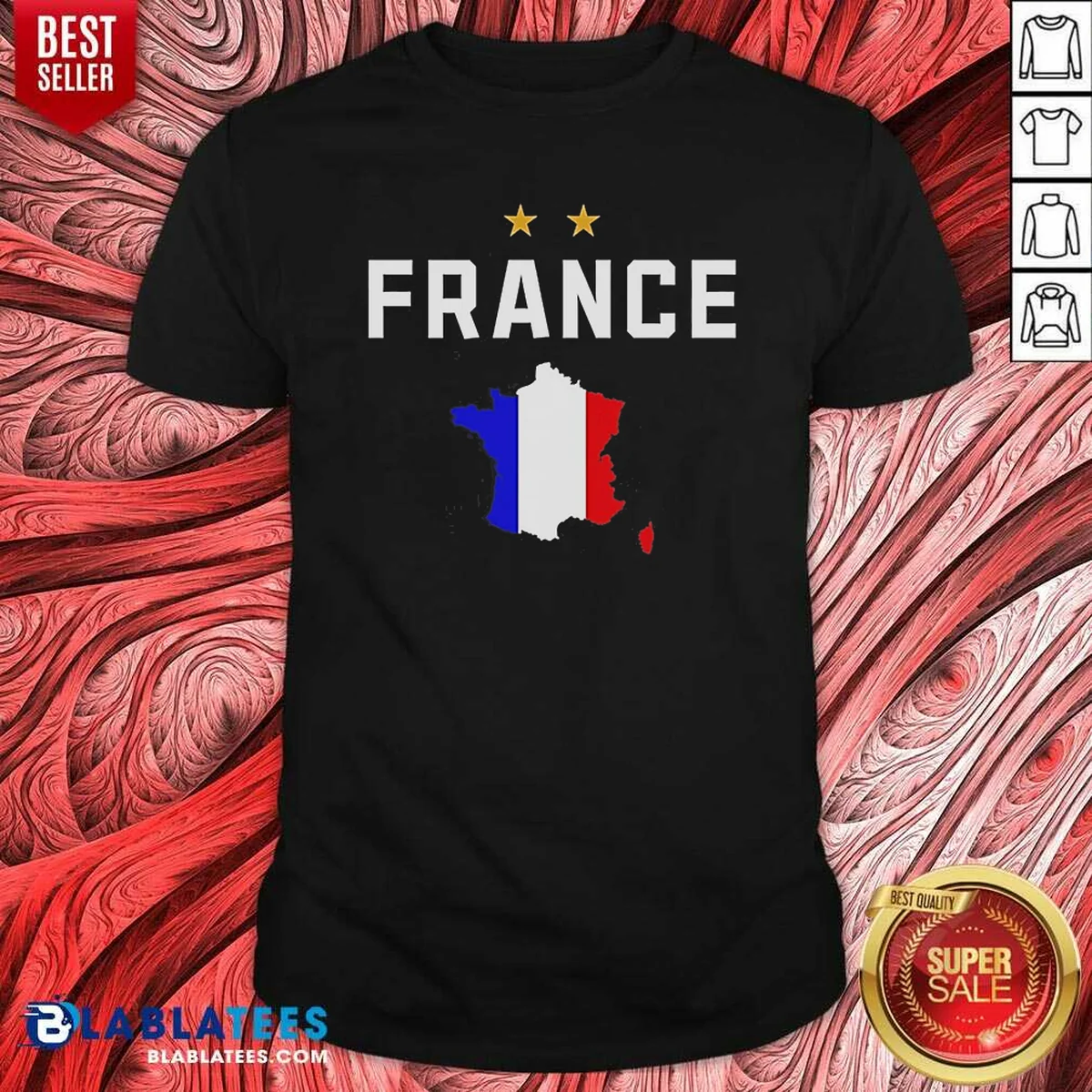 Top France Flag Soccer Shirt