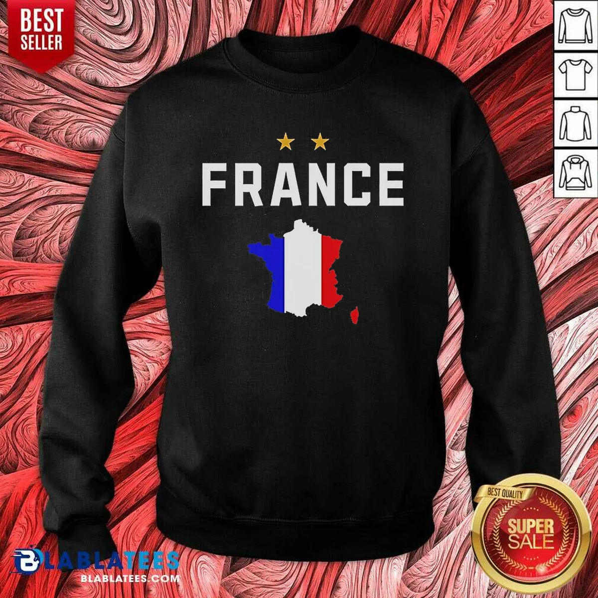 Top France Flag Soccer Shirt - Image 4