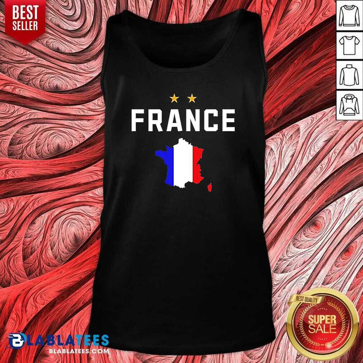 Top France Flag Soccer Shirt - Image 5