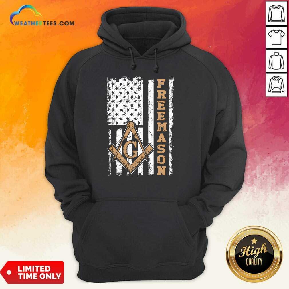 Top Freemason American Flag Shirt - Image 5