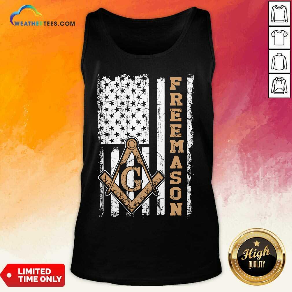 Top Freemason American Flag Shirt - Image 3