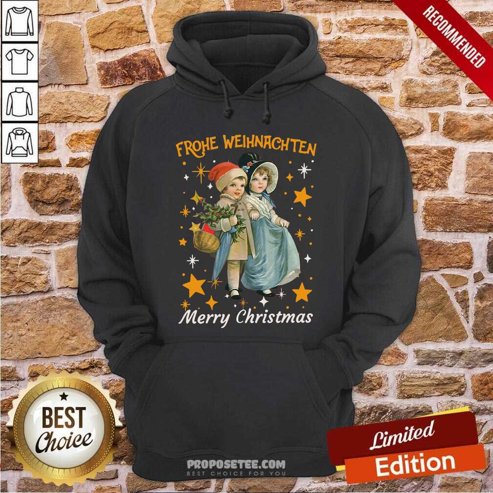 Top Frohe Weihnachten Merry Christmas Shirt - Image 2
