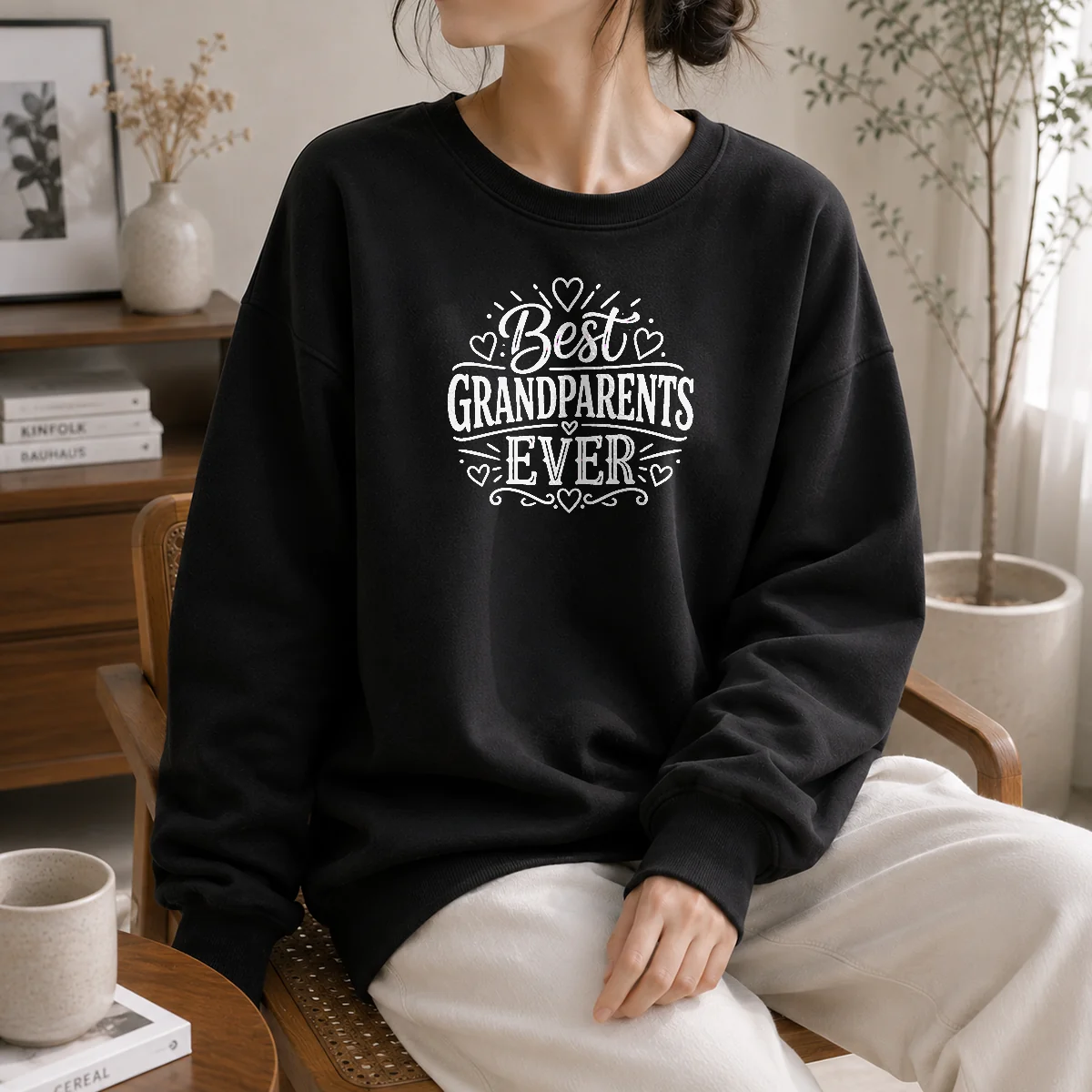 Top Funny Best Grandparents Ever Line Art Shirt - Image 7