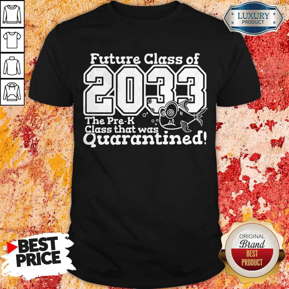 Top Future Class Of 2033 The Pre-k Class That Was Quarantined Back To School Shirt