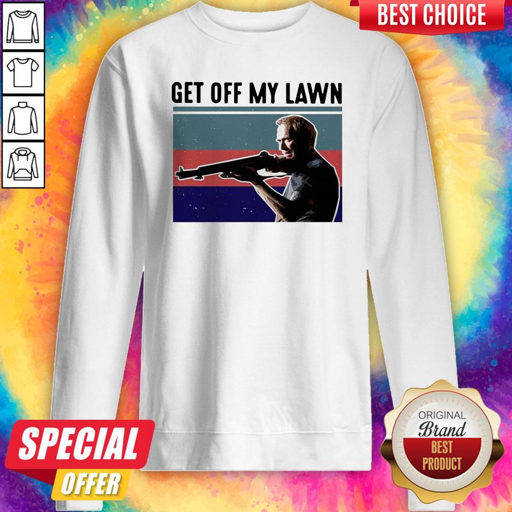 Top Get Off My Lawn Vintage Shirt - Image 5