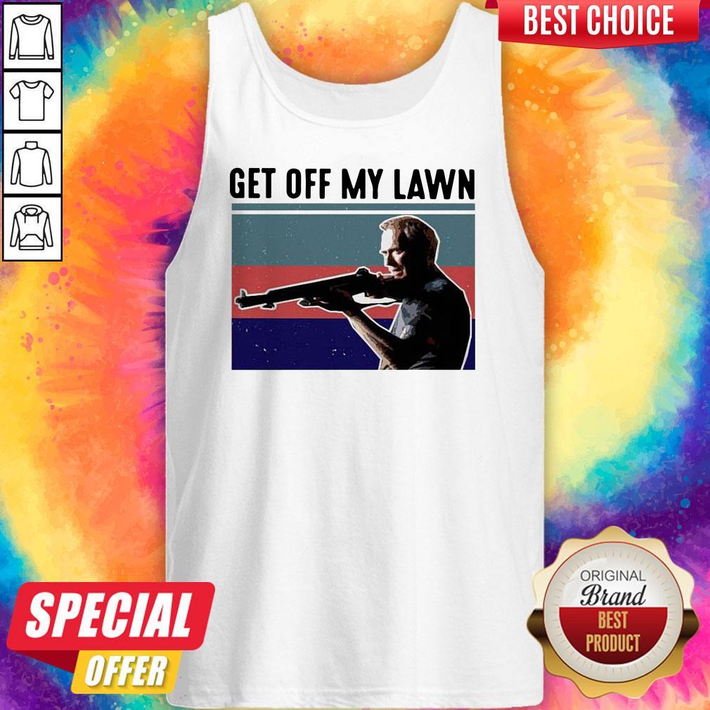 Top Get Off My Lawn Vintage Shirt - Image 4