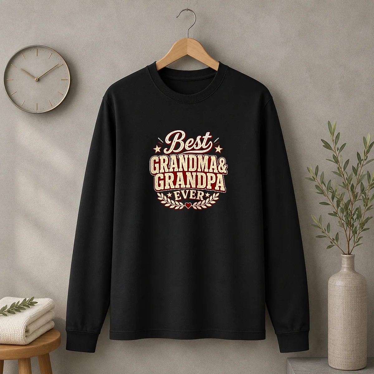 Top Grandparents Day Best Ever Vintage Vector Shirt - Image 3