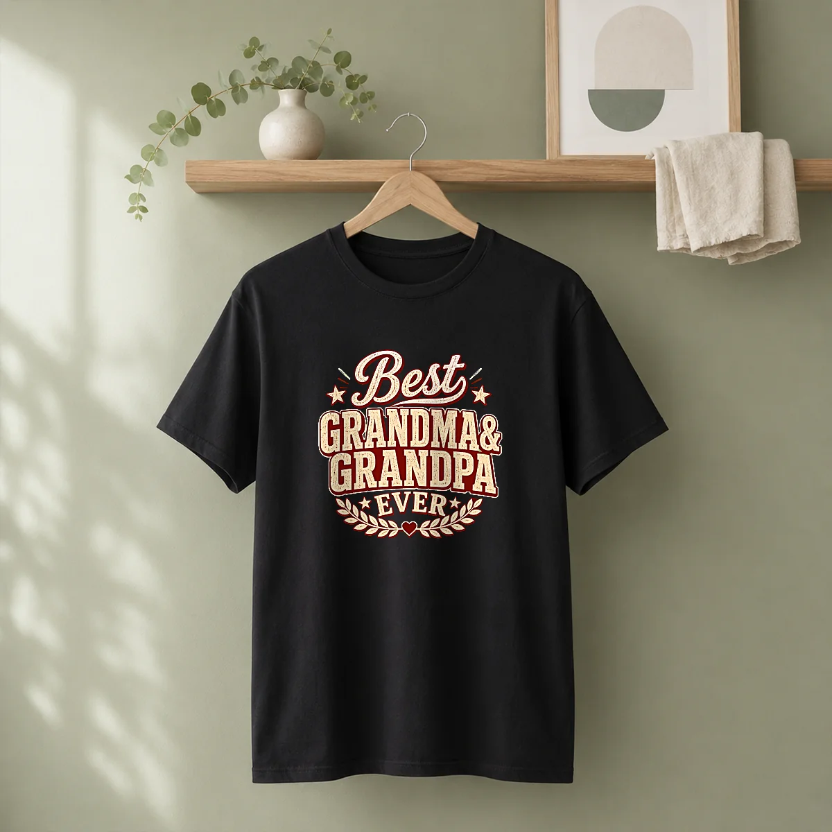 Top Grandparents Day Best Ever Vintage Vector Shirt - Image 6