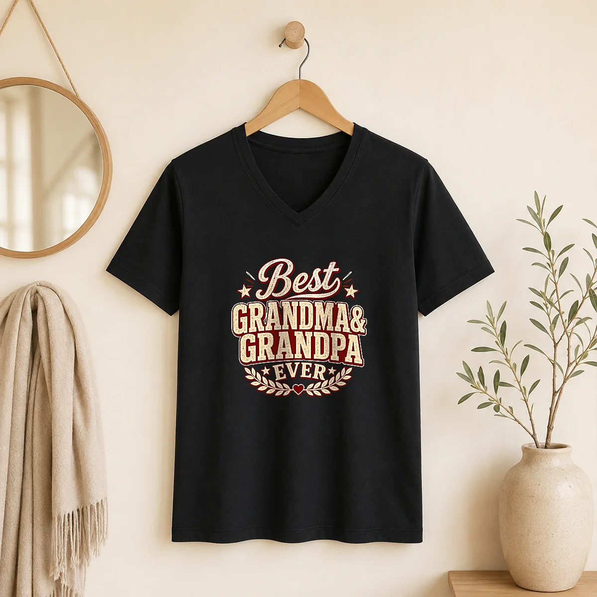 Top Grandparents Day Best Ever Vintage Vector Shirt - Image 8